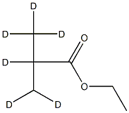 Ethyl Isobutyrate-d6 Struktur