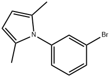 1-(3-BroMophenyl)-2,5-diMethylpyrrole Struktur