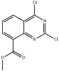 Methyl 2,4-dichloroquinazoline-8-carboxylate Struktur