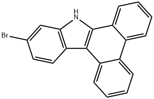 11-Bromo-9H-dibenzo[a,c]carbazole Struktur