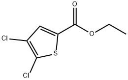 Ethyl 4,5-dichlorothiophene-2-carboxylate Struktur