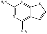 Thieno[2,3-d]pyriMidine-2,4-diaMine Struktur