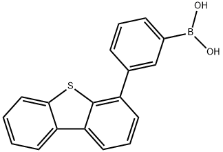 B-[3-(4-Dibenzothienyl)phenyl]boronic acid Struktur