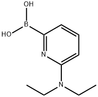 6-(DiethylaMino)pyridine-2-boronic acid Struktur