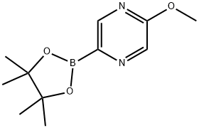 2-Methoxy-5-(4,4,5,5-tetraMethyl-1,3,2-dioxaborolan-2-yl)pyrazine Struktur