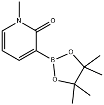 1-Methyl-2-oxopyridine-3-boronic acid, pinacol ester Struktur