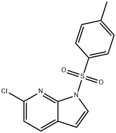 6-chloro-1-tosyl-1H-pyrrolo[2,3-b]pyridine|6-氯-1-甲苯磺?；?1H-吡咯并[2,3-B]吡啶