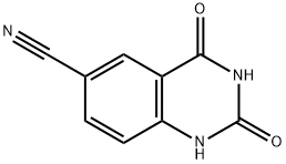 2,4-Dihydroxyquinazoline-6-carbonitrile Struktur