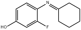 Phenol, 4-(cyclohexylideneaMino)-3-fluoro- Struktur