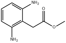 methyl 2-(2,6-diaminophenyl)acetate Struktur