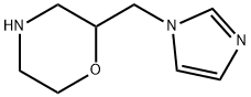 2-(1H-IMidazol-1-ylMethyl)-Morpholine 3HCl Struktur