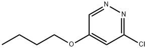 5-butoxy-3-chloropyridazine Struktur