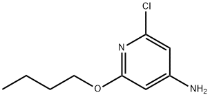 2-butoxy-6-chloropyridin-4-amine Struktur