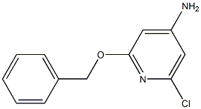 2-(benzyloxy)-6-chloropyridin-4-amine Struktur