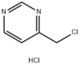 PyriMidine, 4-(chloroMethyl)-, (Hydrochloride) (1:1) Struktur