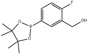 (2-Fluoro-5-(4,4,5,5-tetraMethyl-1,3,2-dioxaborolan-2-yl)phenyl)Methanol Struktur