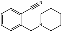 2-(piperidin-1-ylmethyl)benzonitrile Struktur