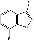 3-Chloro-7-fluorobenzo[d]isoxazole Struktur