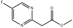 2-(5-氟嘧啶-2-基)乙酸甲酯, 1352925-93-9, 結(jié)構(gòu)式