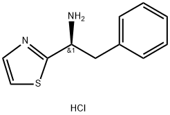 (S)-2-苯基-1-(噻唑-2-基)乙胺, 135383-60-7, 結(jié)構(gòu)式