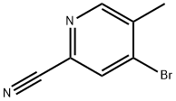 4-BroMo-5-Methylpicolinonitrile Struktur