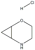 2-oxa-5-azabicyclo[4.1.0]heptane hydrochloride Struktur