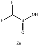 Zinc difluoroMethanesulfinate Struktur