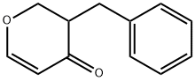 3-Benzyl-2H-pyran-4(3H)-one Struktur