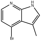 4-BroMo-3-Methyl-7-azaindole Struktur