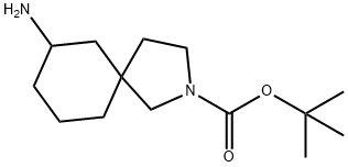 6-AMino-2-Boc-2-azaspiro[4.5]decane Struktur