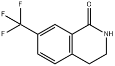 7-(TrifluoroMethyl)-3,4-dihydroisoquinolin-1(2H)-one Struktur