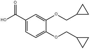 Benzoic acid, 3,4-bis(cyclopropylMethoxy)-|3,4-雙(環(huán)丙基甲氧基)苯甲酸