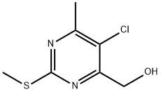 (5-chloro-6-Methyl-2-(Methylthio)pyriMidin-4-yl)Methanol