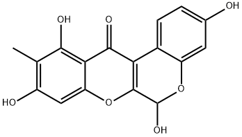 3,6,9,11-Tetrahydroxy-10-methyl[1]benzopyrano[3,4-b][1]benzopyran-12(6H)-one