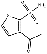 3-Acetyl-2-thiophenesulfonamide Struktur