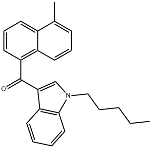 JWH 122 5-methylnaphthyl isomer Struktur