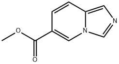 Methyl iMidazo[1,5-a]pyridine-6-carboxylate Struktur