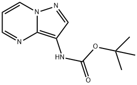 Tert-butyl pyrazolo[1,5-a]pyriMidin-3-ylcarbaMate Struktur