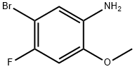 5-Bromo-4-fluoro-2-methoxybenzenamine Struktur