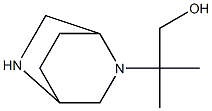 2-(2,5-Diazabicyclo[2.2.2]octan-2-yl)-2-Methylpropan-1-ol Struktur