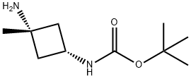 tert-butyl (trans-3-aMino-3-Methylcyclobutyl)carbaMate price.