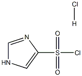 1H-IMidazole-4-sulfonyl chloride HCl Struktur