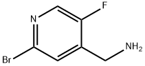 (2-BroMo-5-fluoropyridin-4-yl)MethanaMine Struktur