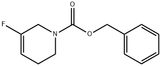 1-Cbz-5-fluoro-3,6-dihydro-2H-pyridine Struktur