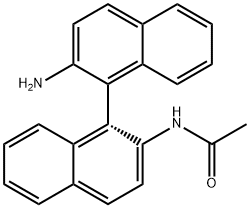 N-[(1R)-2'-aMino[1,1'-binaphthalen]-2-yl]-AcetaMide Struktur