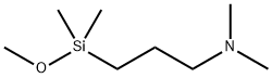 3-(methoxydimethylsilyl)-N,N-dimethylpropan-1-amine Struktur