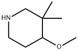 3,3-DiMethyl-4-Methoxypiperidine Struktur