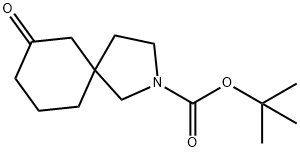 2-Boc-7-oxo-2-azaspiro[4.5]decane Struktur