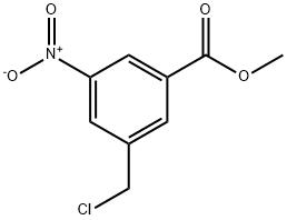 3-(氯甲基)-5-硝基苯甲酸甲酯, 142320-39-6, 結構式