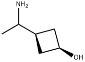 (cis)-3-(1-aMinoethyl)cyclobutanol Struktur